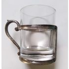 Подстаканник  в Русском стиле, . мельхиор. РИ .Клеймо А.Качъ.