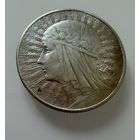 5 злотых 1933 г.  Польша.   Ядвига.  СЕРЕБРО.  2