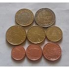 Полный ГОДОВОЙ набор евро монет Словении 2007 г. (1, 2, 5, 10, 20, 50 евроцентов, 1, 2 евро)