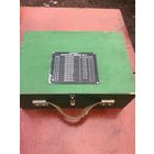 Удобнейший и прочный,с надёжным замочком-фиксатором оригинальный армейский советский ящик.