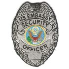 Нагрудный знак сотрудника службы безопасности посольства США