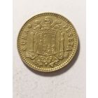 Испания 1 песета 1975(80)