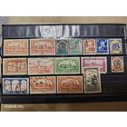 Лот гашенных марок колоний Франции