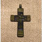 Крест / крестик Бесогон в эмали