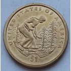 США 1 доллар 2009 г. Посадка культур