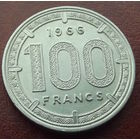 Экваториальная Африка. 100 франков 1966