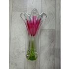 Ваза чешское стекло.