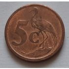 5 центов 2008 г. ЮАР