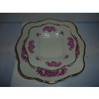 Квадратная Тарелка Фарфор Коростень СССР