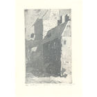 Офорт  акватинта Анастасия Дунец 1996 г