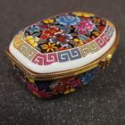 Шкатулка фарфоровая букет Цветов