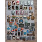 Значки на выбор.