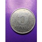 Германия ГДР 5 пфеннигов 1972 А