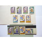 Серии марок СССР 1957 г.! Качество! Чистые (MNH **)! По тематике - Всемирный фестиваль молодежи в Москве. Серии с перфорацией и без перфорации. Состояние.