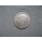 Польша 10 злотых Голова Женщины (Ядвига) 1933 год от 1 рубля без минимальной цены