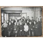 Фото группы командиров РККА и преподавателей военного учебного заведения. 1930-е.  15.5х 22.5 см