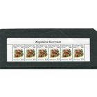 Беларусь 2004. Стандарт. Ягоды. Клюква болотная. Верхняя сцепка листа