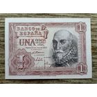 Werty71 Испания 1 песета 1953 UNC банкнота Адмирал Альваро де Базан Корабль