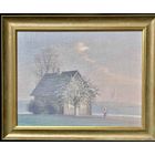 КАТАЛОЖНАЯ! Батальонок Е.Е. 1946 г.р. "Май", 1990 год; 29,5/40 см