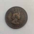Восточные Карибы 2 цента 1955 г.