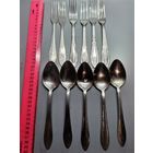 Ложка, вилка СССР 10 шт. (одним лотом).