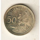 Лесото 50 лисенте 2018