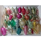 Ёлочные игрушки - шишки без повторов  39 шт . СССР