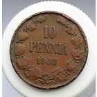 10 пенни 1908
