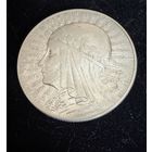 5 злотых 1934 г.  Польша.  Ядвига. (2)  Серебро