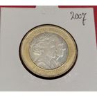 Гибралтар 2 фунта 2007 Свадьба