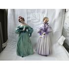 Фарфоровые статуэтки Дама в шляпке, Gobel