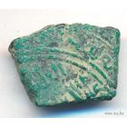 Ширваншахи Дирхем 1244-1260 г. с тамгой Хана Мунке, династия Кесраниды