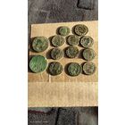 Лот монет разных с рубля