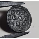 Полушка ВРП 1721 года, год цифрами, ХОРОШАЯ!