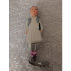 Ёлочная игрушка "Узбечка с книгой" редкая С РУБЛЯ.