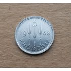 Родезия (теперь Зимбабве), 3 пенса 1968 г., Елизавета II (1952-2022)