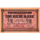 Германская оккупация, Ковно, 1/2 марки, 1918 г.