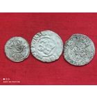 Три старые монетки(серебрушки),одним лотом, без Минимальной цены