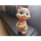 Резиновая игрушка СССР. Кошка.