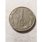 Чили 1 песо 1976