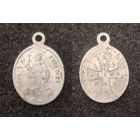 Медальон католический. Бенедикт Нурсийский.