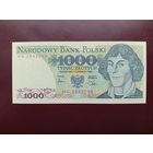 Польша 1000 злотых 1982 UNC