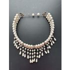 Винтажная колье под жемчуг