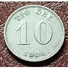 Швеция 10 эре, 1904     ( 1-2-3 )