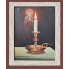 Картина маслом , В. Мельников "Гори, моя свеча" 2007