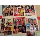 Наклейки 90-х лотом наклеены