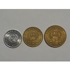 Монеты Cabo Verde, 20 сентаво, 1 эскудо, 2,5 эскудо, 1977 год. Одним лотом без МЦ.