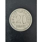 20 сенти 1935 года. Хорошее состояние. С 1 рубля