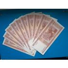 50 рублей 2000 года. Беларусь. Серия Бб. Без модификации. 10 штук. Номера подряд. UNC