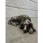 Статуэтка Лежащий сеттер. Касли.  Распродажа коллекции!!!